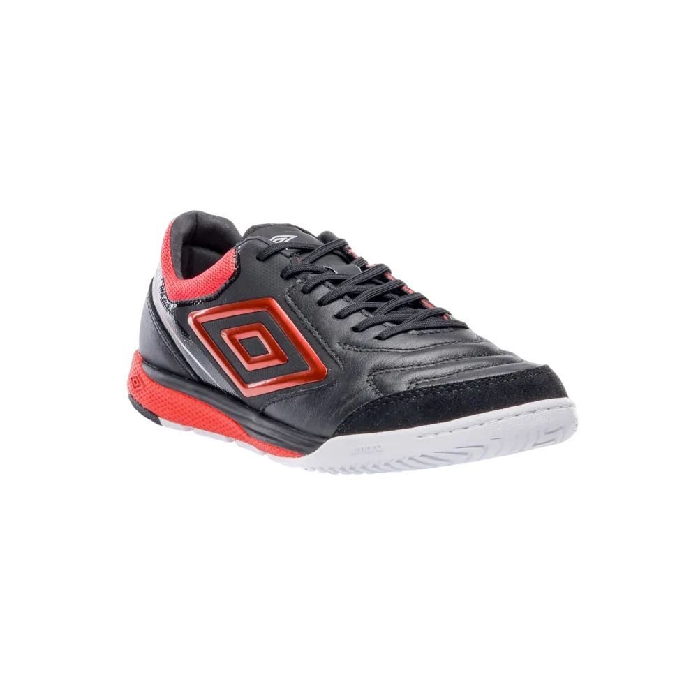 Chuteira Umbro Futsal Adamant Master Masc U03FB00291-142 Preto/Vermelho 3