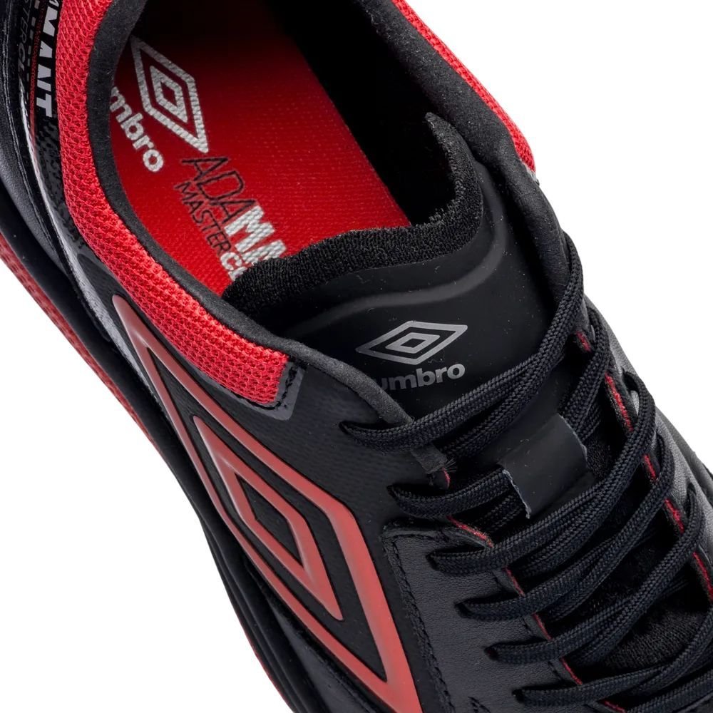 Chuteira Umbro Futsal Adamant Master Masc U03FB00291-142 Preto/Vermelho 9