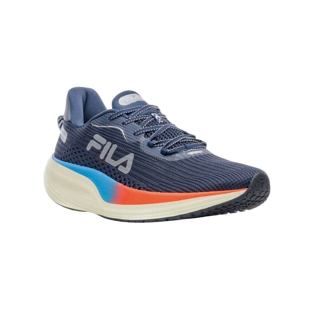 Tênis Fila Racer Speedzone Masculino F01R00142-6755 Azul Marinho/Coral