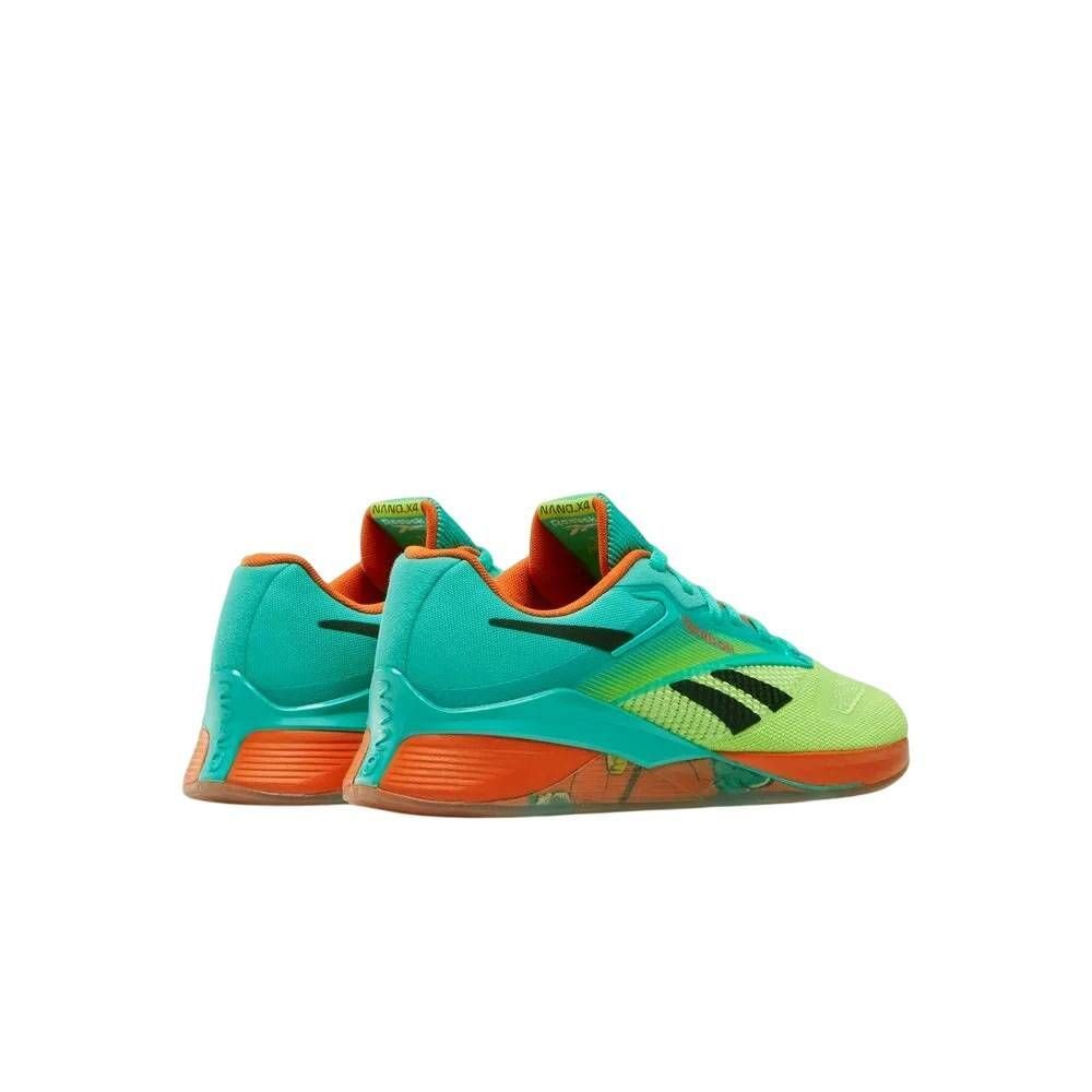 Tênis Reebok Nano X4 Masculino 100211606MNANCO Verde/Laranja 2
