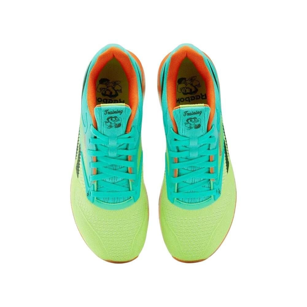 Tênis Reebok Nano X4 Masculino 100211606MNANCO Verde/Laranja 4