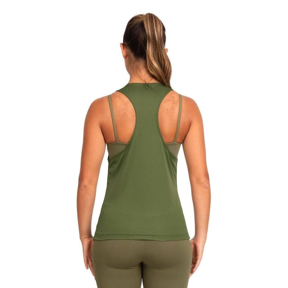 Regata Adidas Treino Básica Feminina JD3190 Verde 2