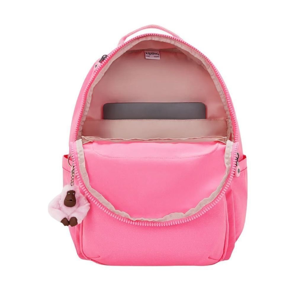 Mochila Kipling Seoul Unissex I57649PB Rosa 2