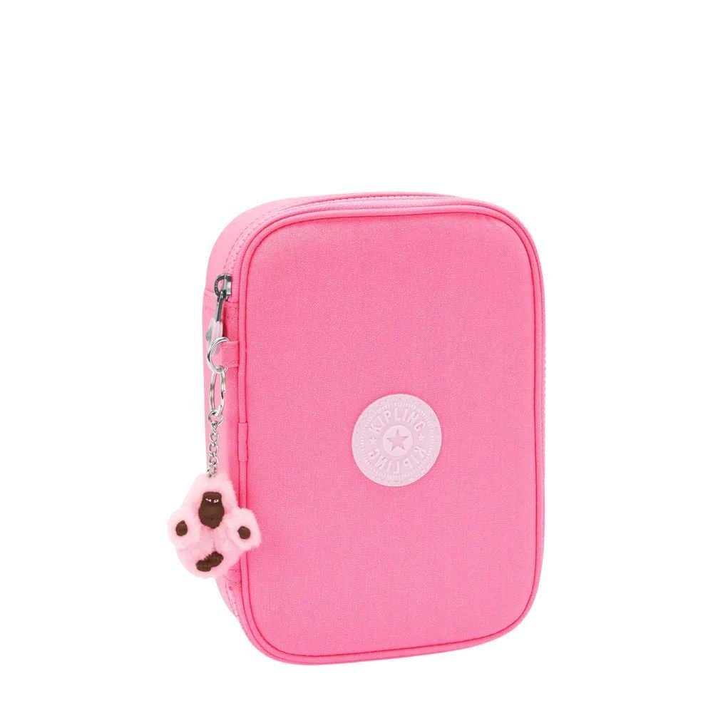 Estojo Kipling 100 Pens Unissex I36249PB Rosa 2