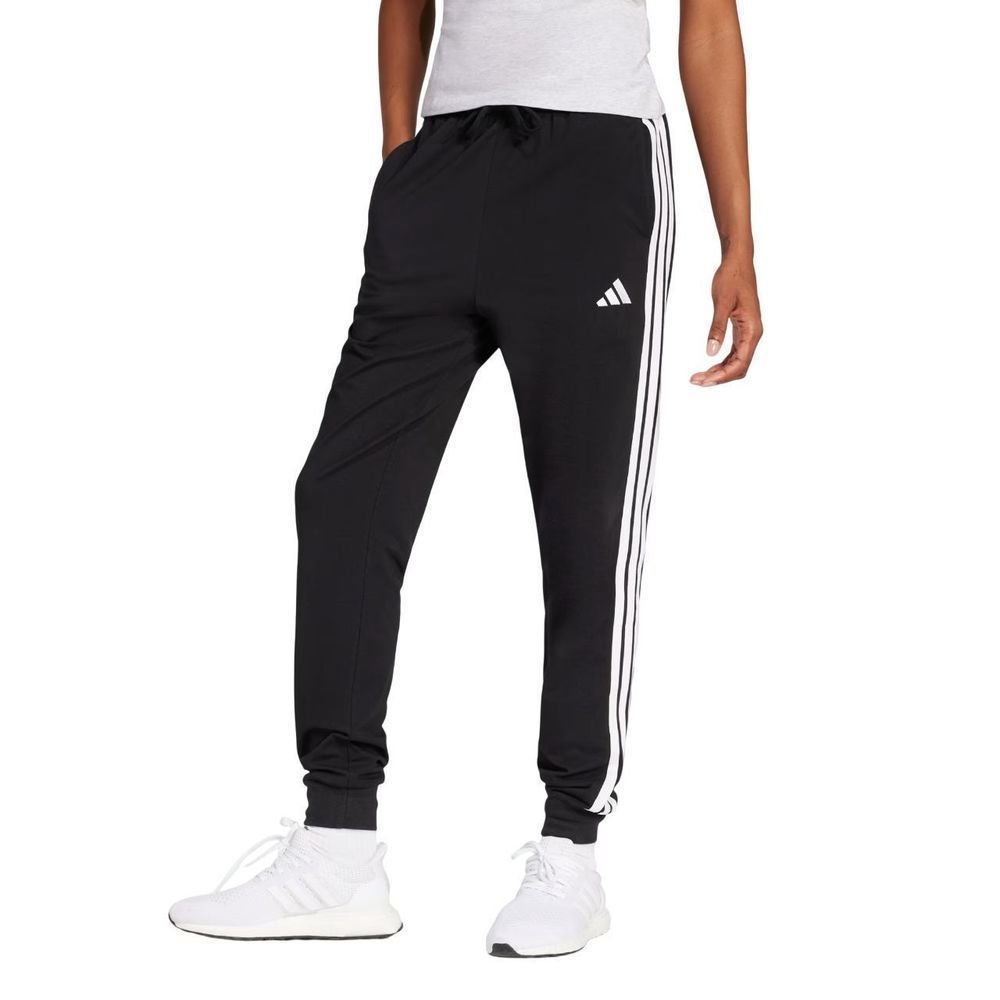 Calça Adidas Single Jersey 3 Stripes Feminina JD0896