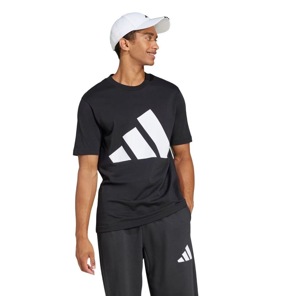 Camiseta Adidas M/C Big Logo Masculina JE8945 Preto 3