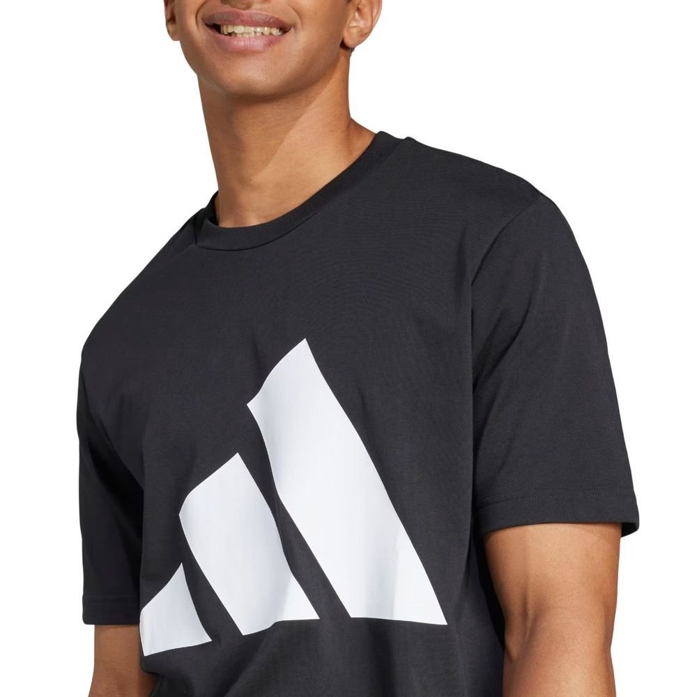 Camiseta Adidas M/C Big Logo Masculina JE8945 Preto 5