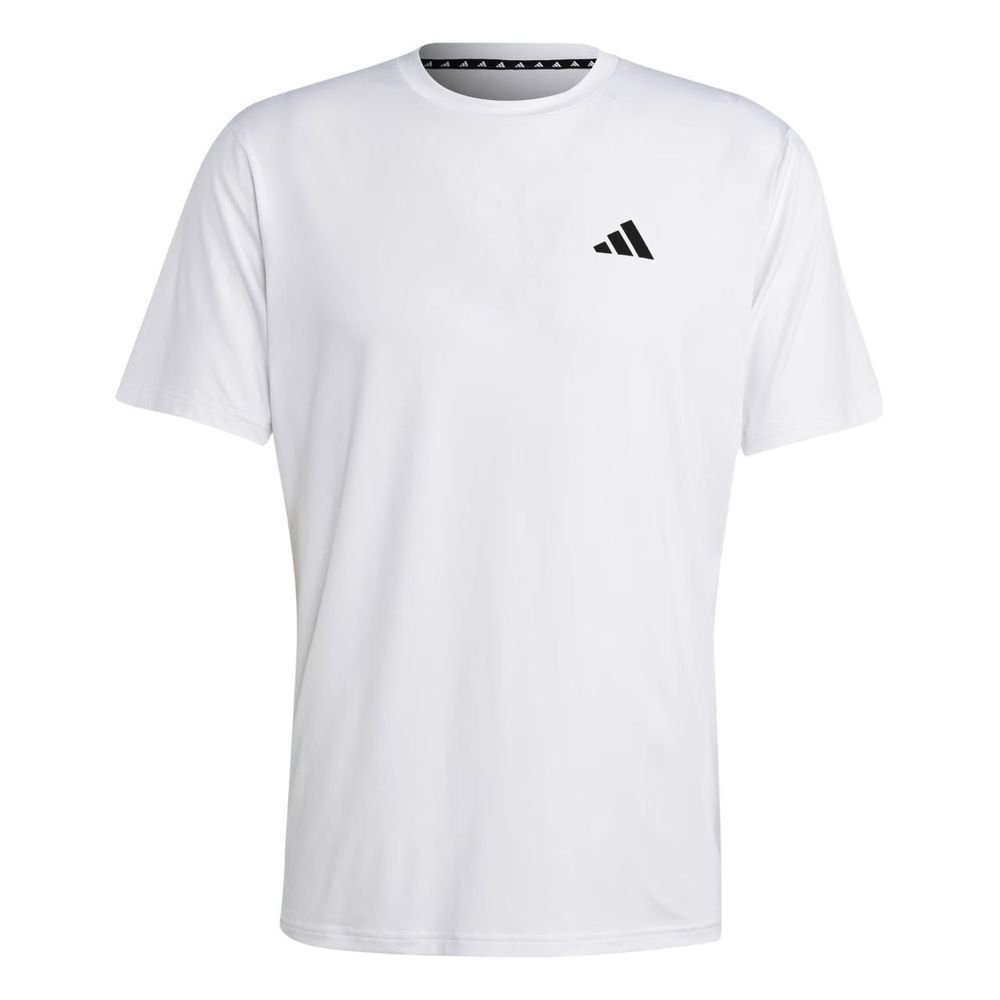 Camiseta Adidas M/C Essentials Stretch Masculina IJ7020 Branco 1