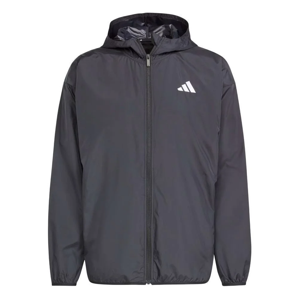 Jaqueta Adidas Corta Vento Essentials Big Logo Masc JF3687 Cinza