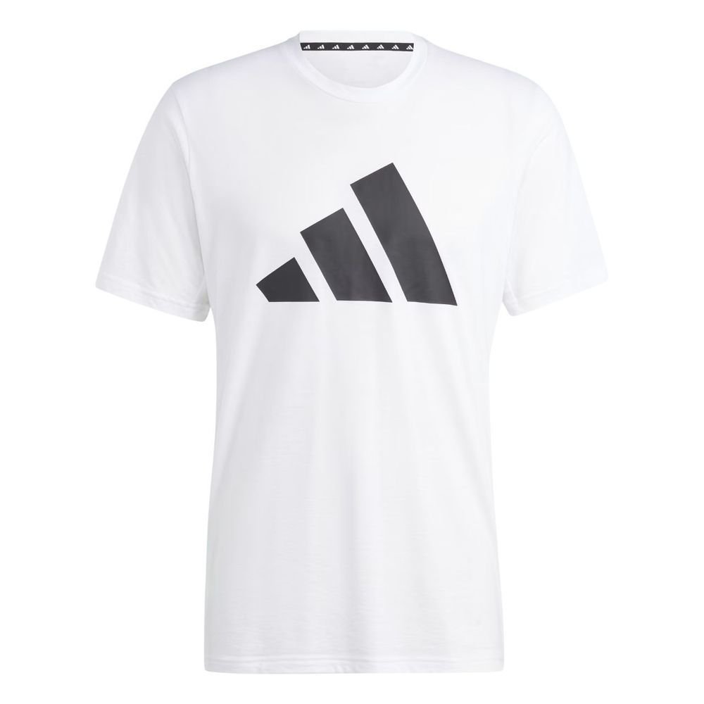 Camiseta Adidas M/C Training Essentials Masculina IM4373 Branco/Preto 3