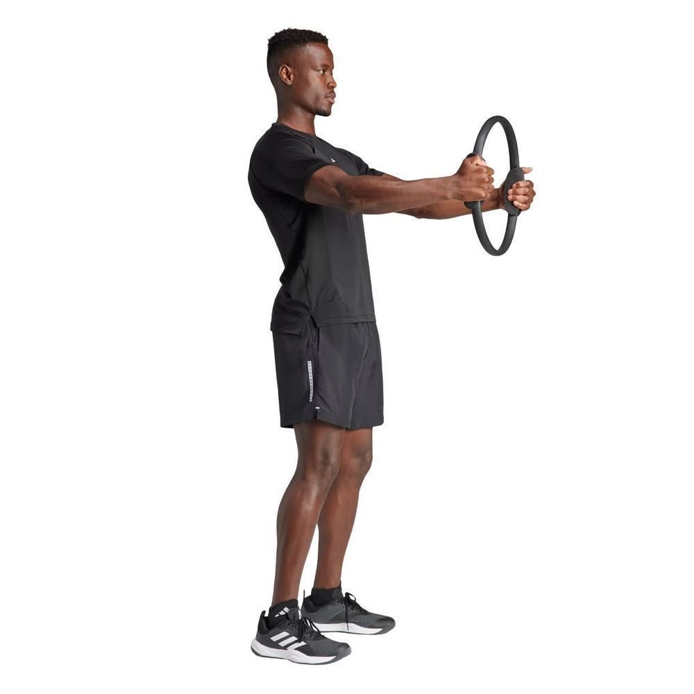 Camiseta Adidas M/C Treino Gym Masculina IP2310 Preto/Branco 4