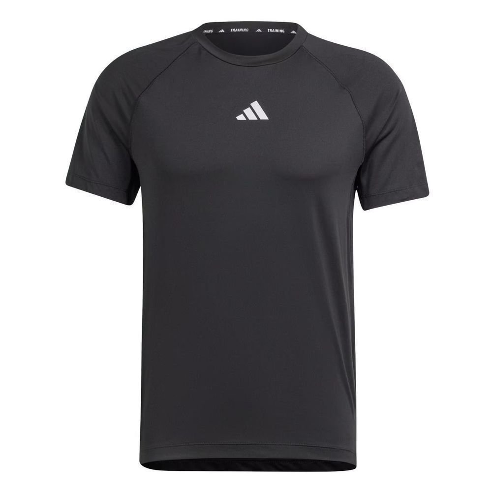 Camiseta Adidas M/C Treino Gym Masculina IP2310 Preto/Branco 1