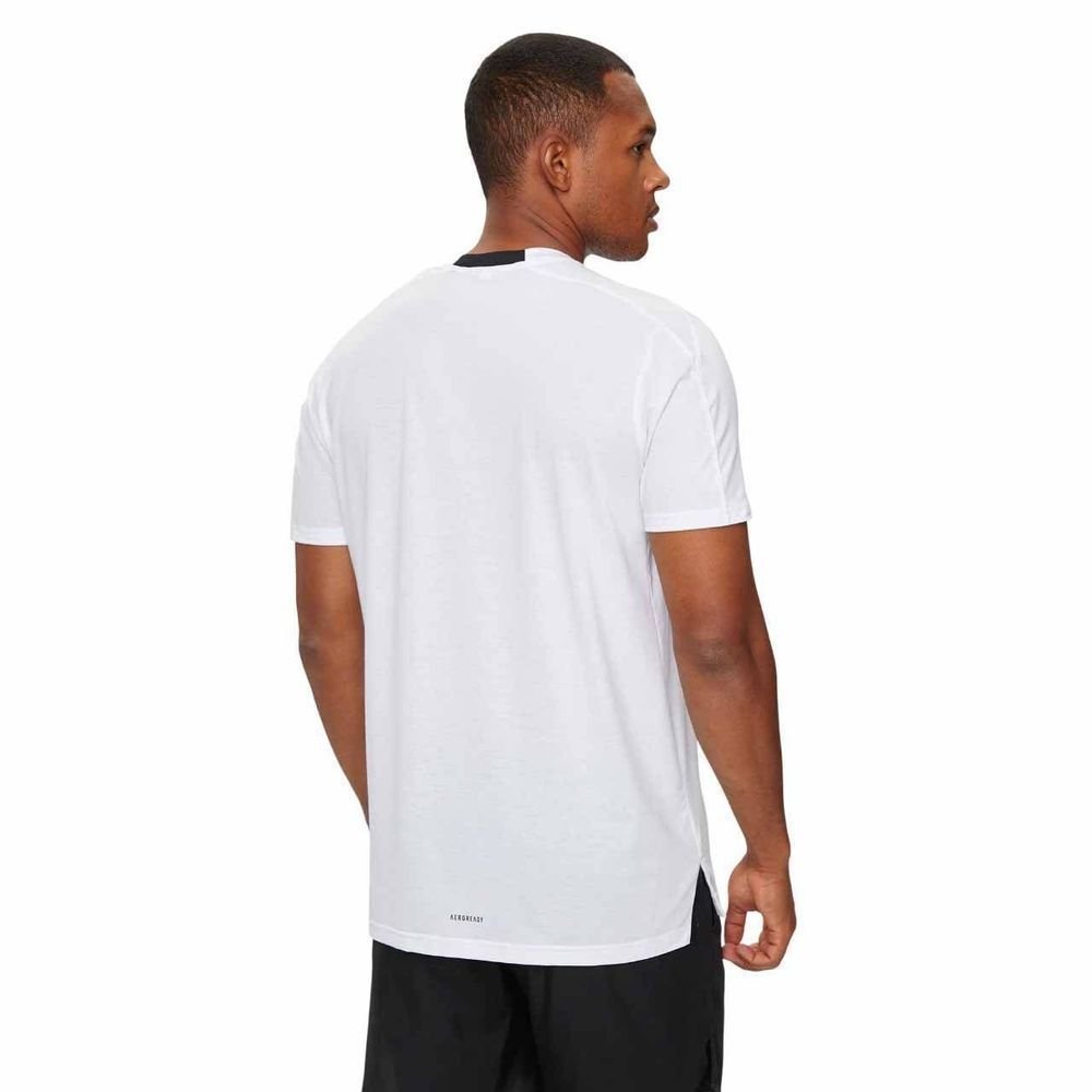 Camiseta Adidas M/C Designed4Training Masculino IS3808 Branco 2