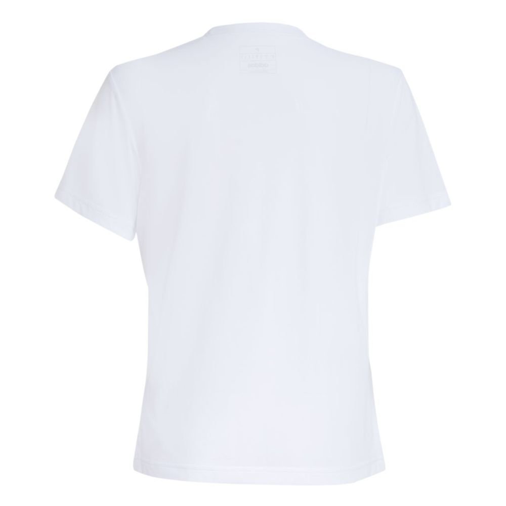 Camiseta Adidas M/C Own The Run Basic Feminina JE1417 Branco 2