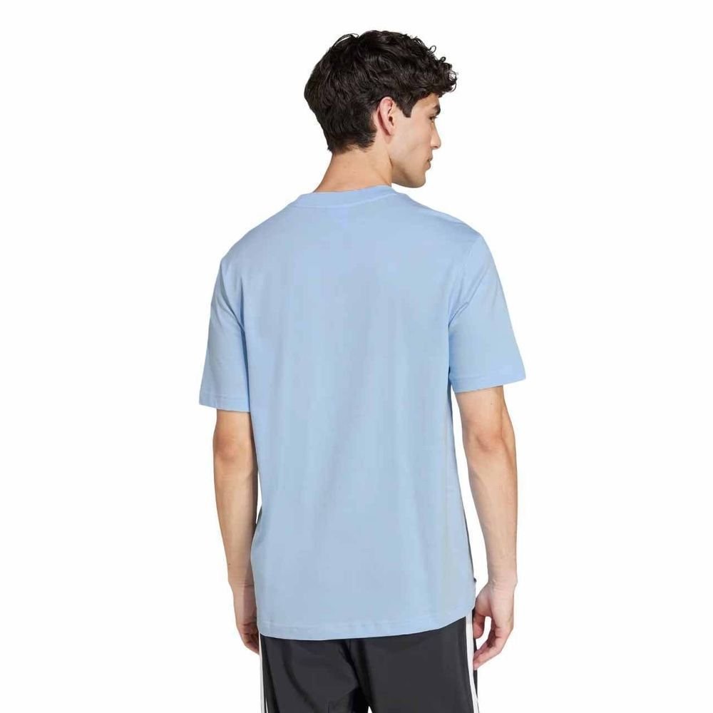 Camiseta Adidas M/C Small Logo Masculina JF1101 Azul 2