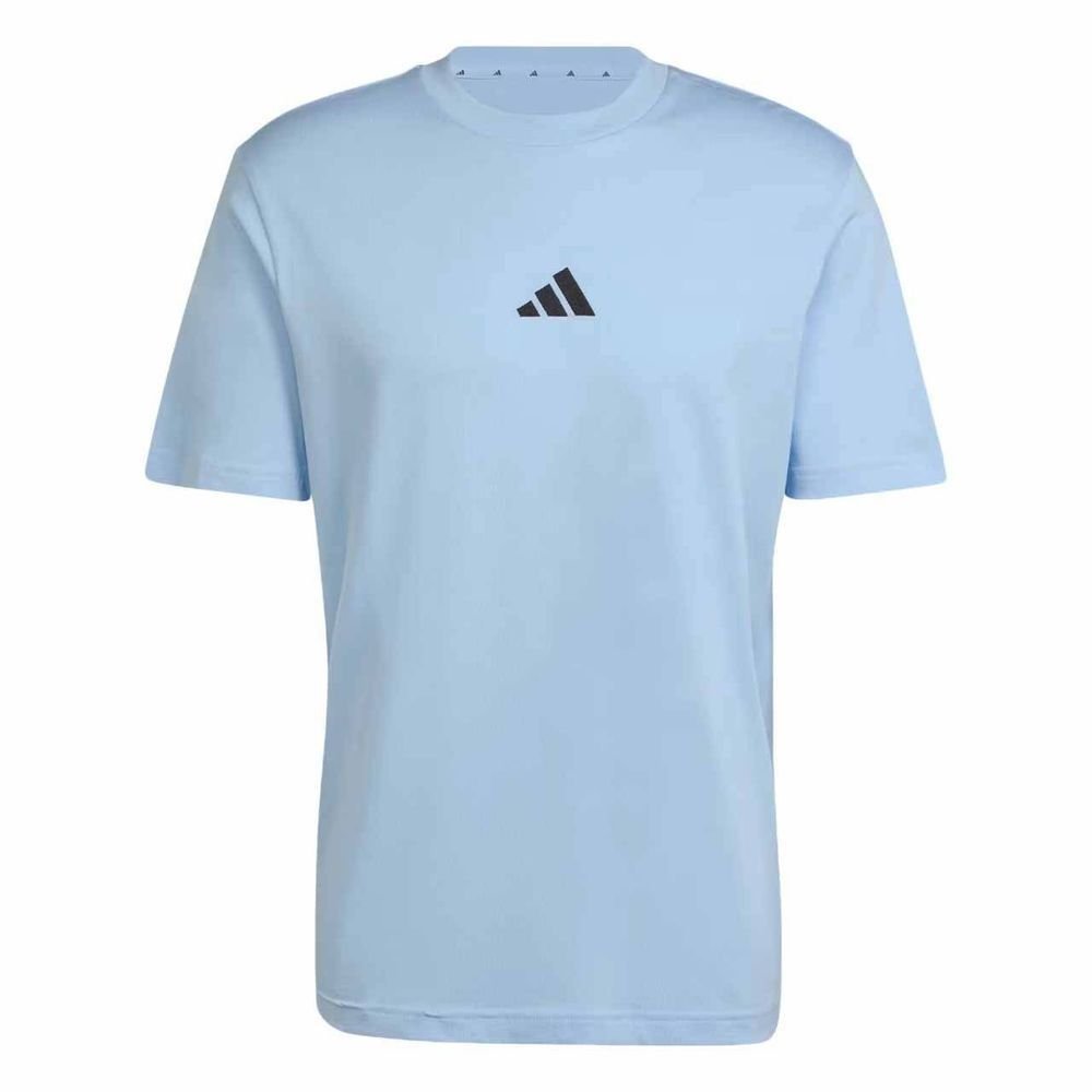 Camiseta Adidas M/C Small Logo Masculina JF1101 Azul 3