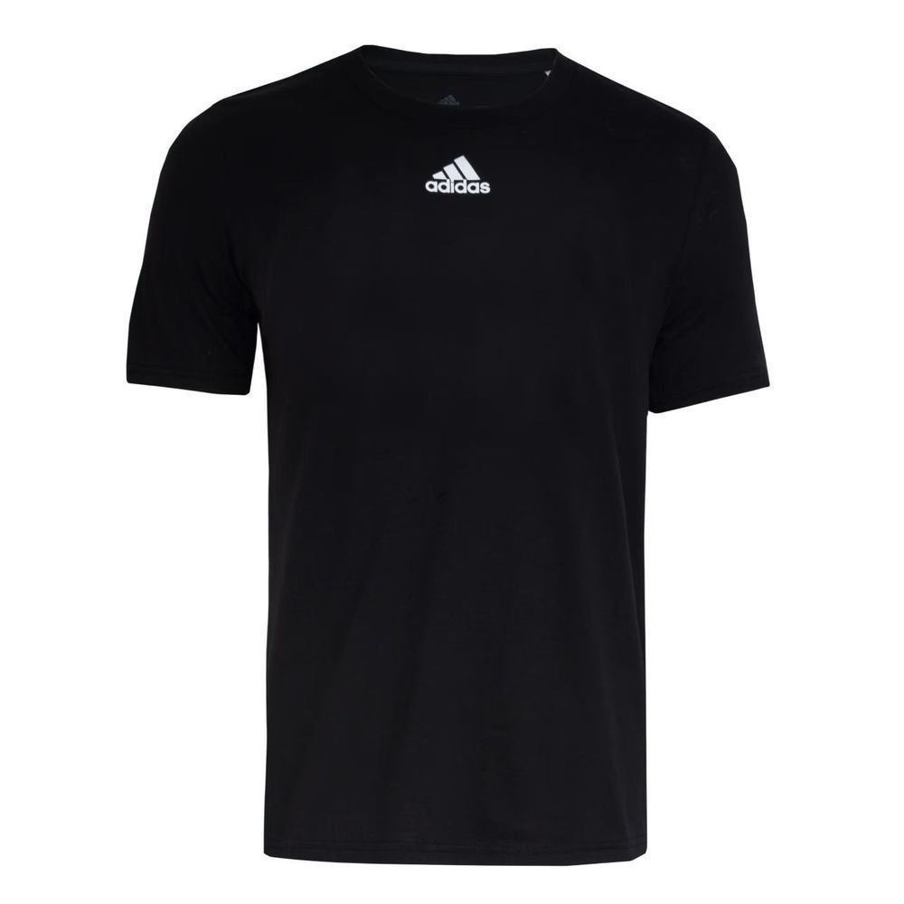 Camiseta Adidas M/C Small Logo Masculina JJ6355 Preto 1