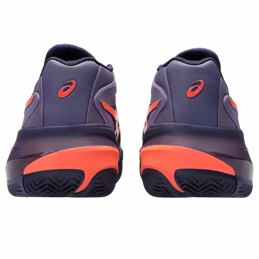 asics GEL-RESOLUTION X 25.5 2Eネイビー/オレンジ Tênis Asics Gel Resolution X Clay Austr Masc 1041A485-500 Roxo/Laranja