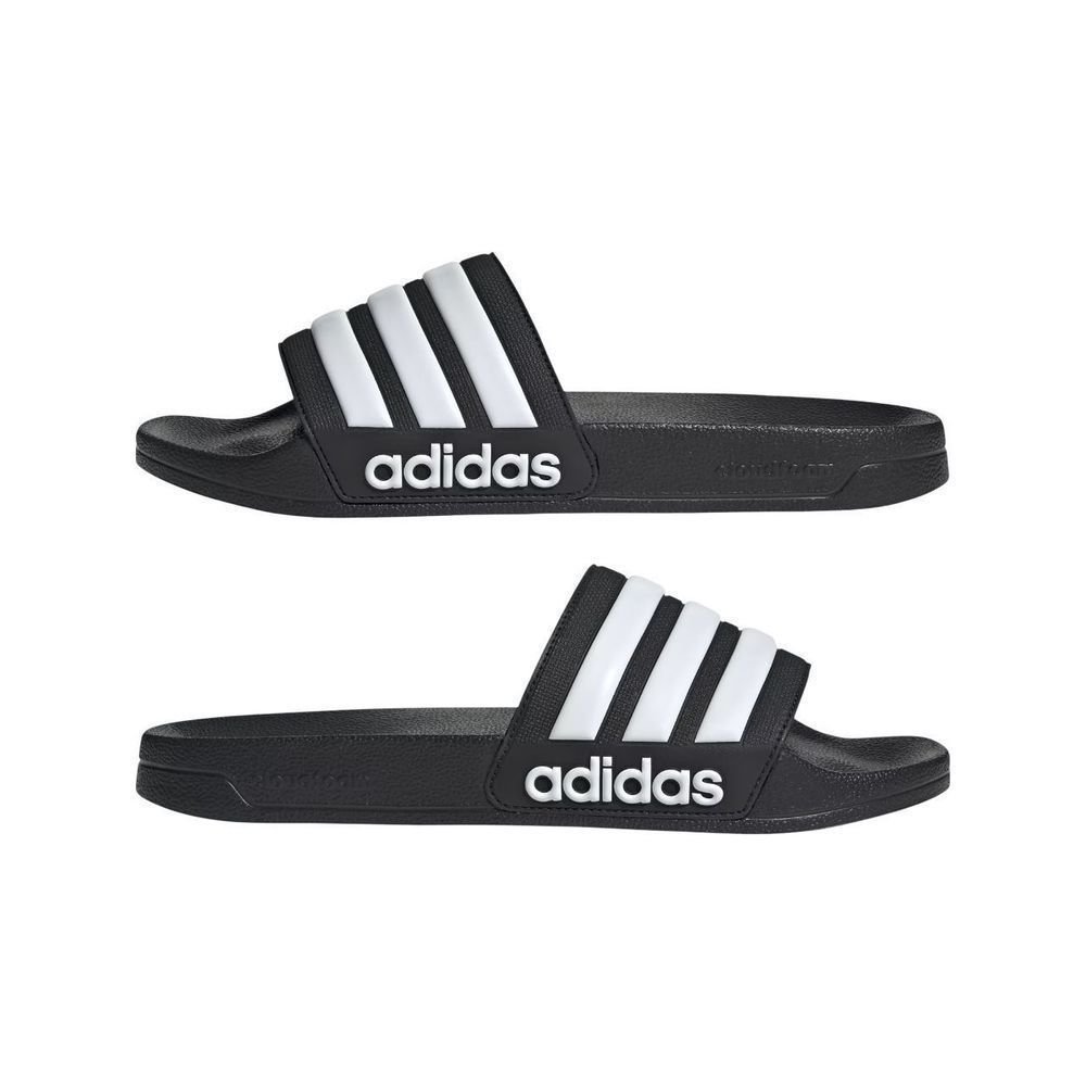 Chinelo Adidas Adilette Shower Unissex GZ5922 Preto/Branco 7