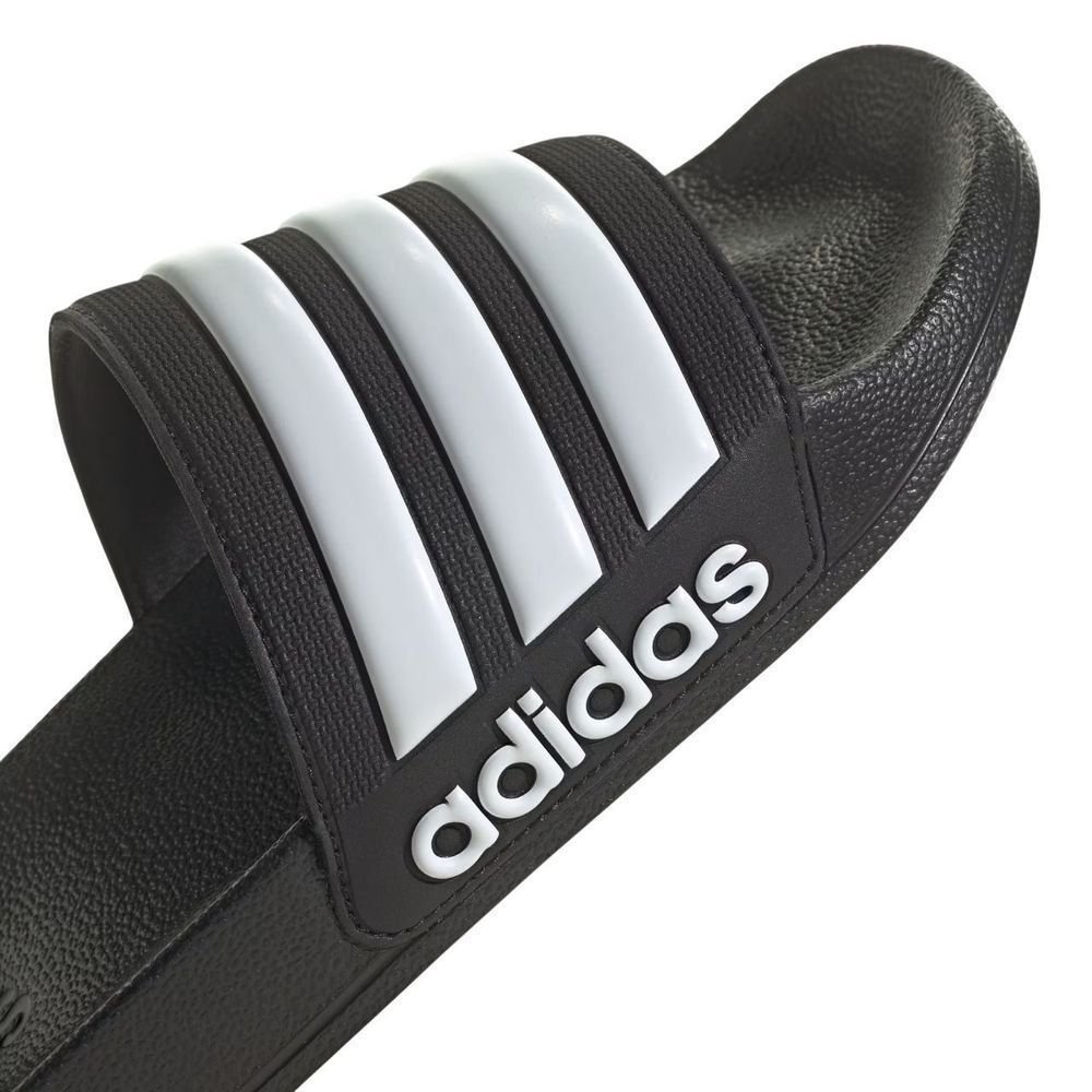 Chinelo Adidas Adilette Shower Unissex GZ5922 Preto/Branco 8
