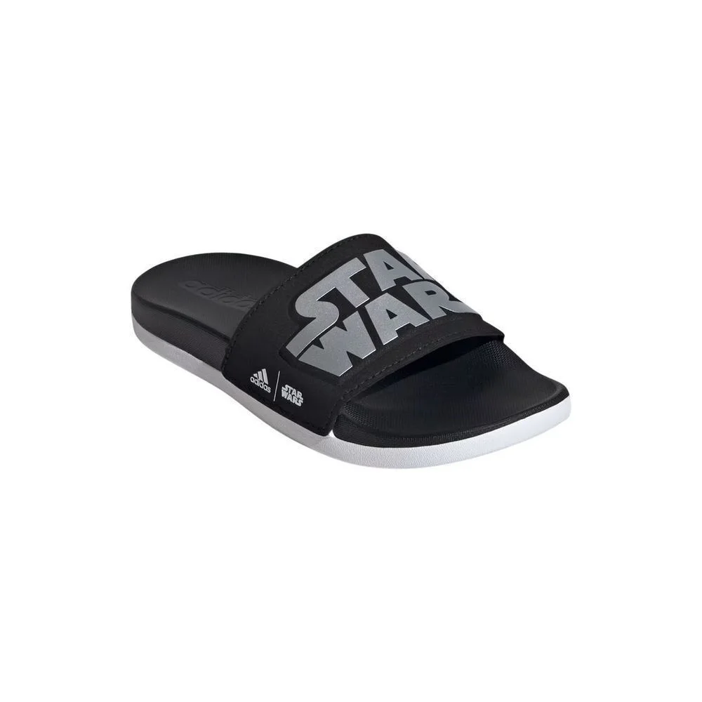 Chinelo Juvenil Adidas Adilette Star Wars ID5237 Preto/Prata 3