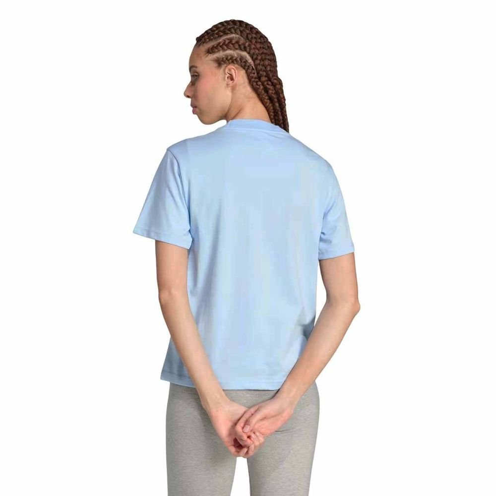 Camiseta Adidas M/C Essentials Big Logo Feminina JC5735 Azul 2