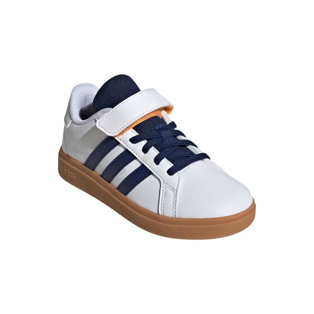 Tênis Juvenil Adidas Grand Court 2.0 JI0973 Branco 3