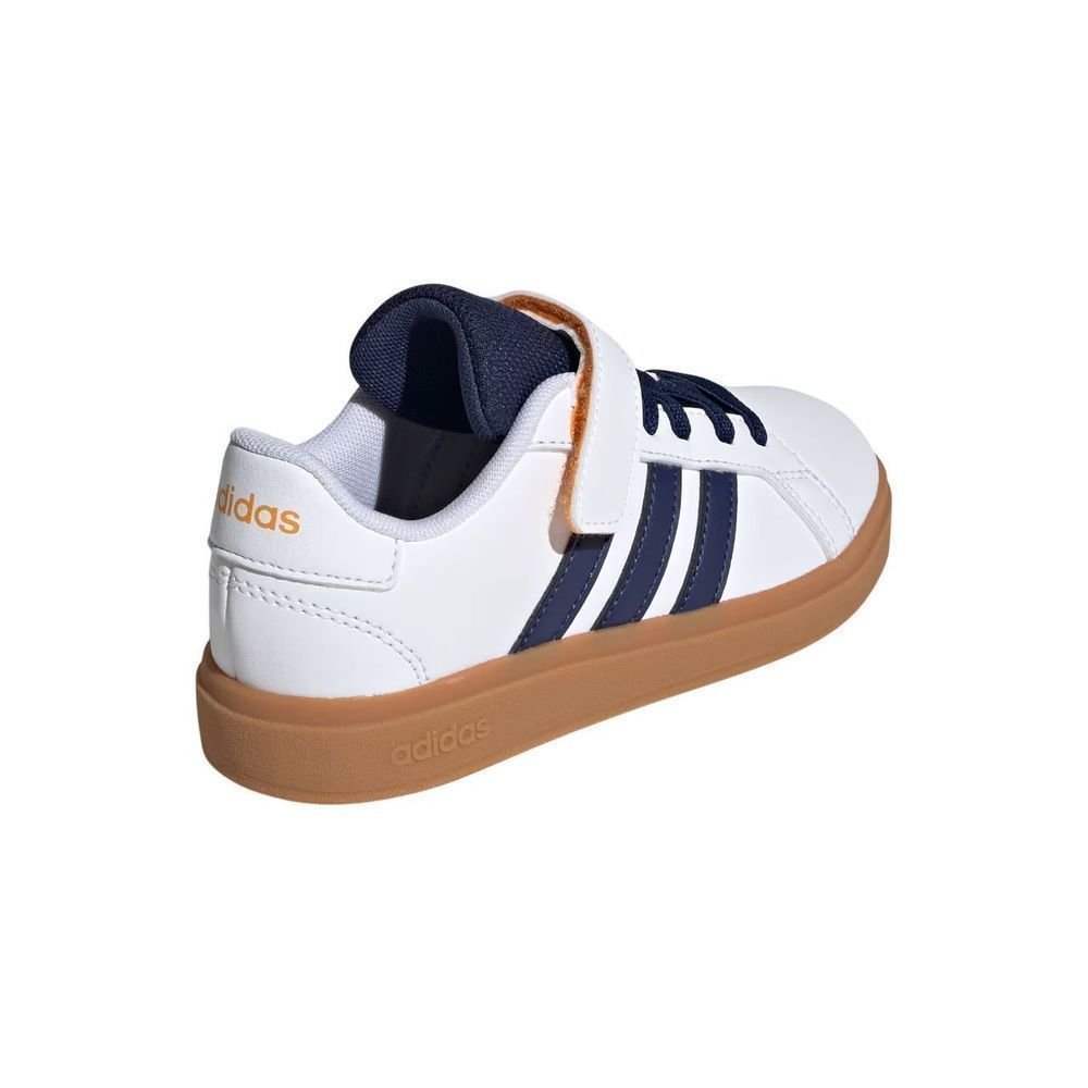 Tênis Juvenil Adidas Grand Court 2.0 JI0973 Branco 4