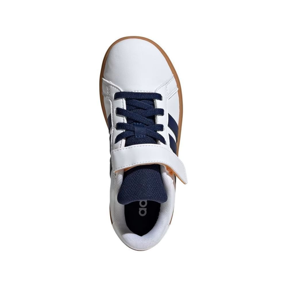 Tênis Juvenil Adidas Grand Court 2.0 JI0973 Branco 5