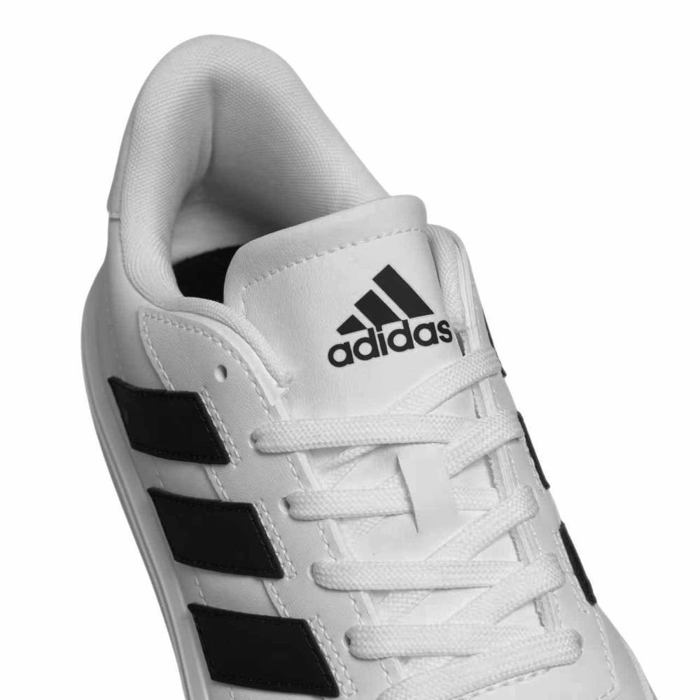 Tênis Adidas Courtblock Masculino JJ7372 Branco/Preto 8