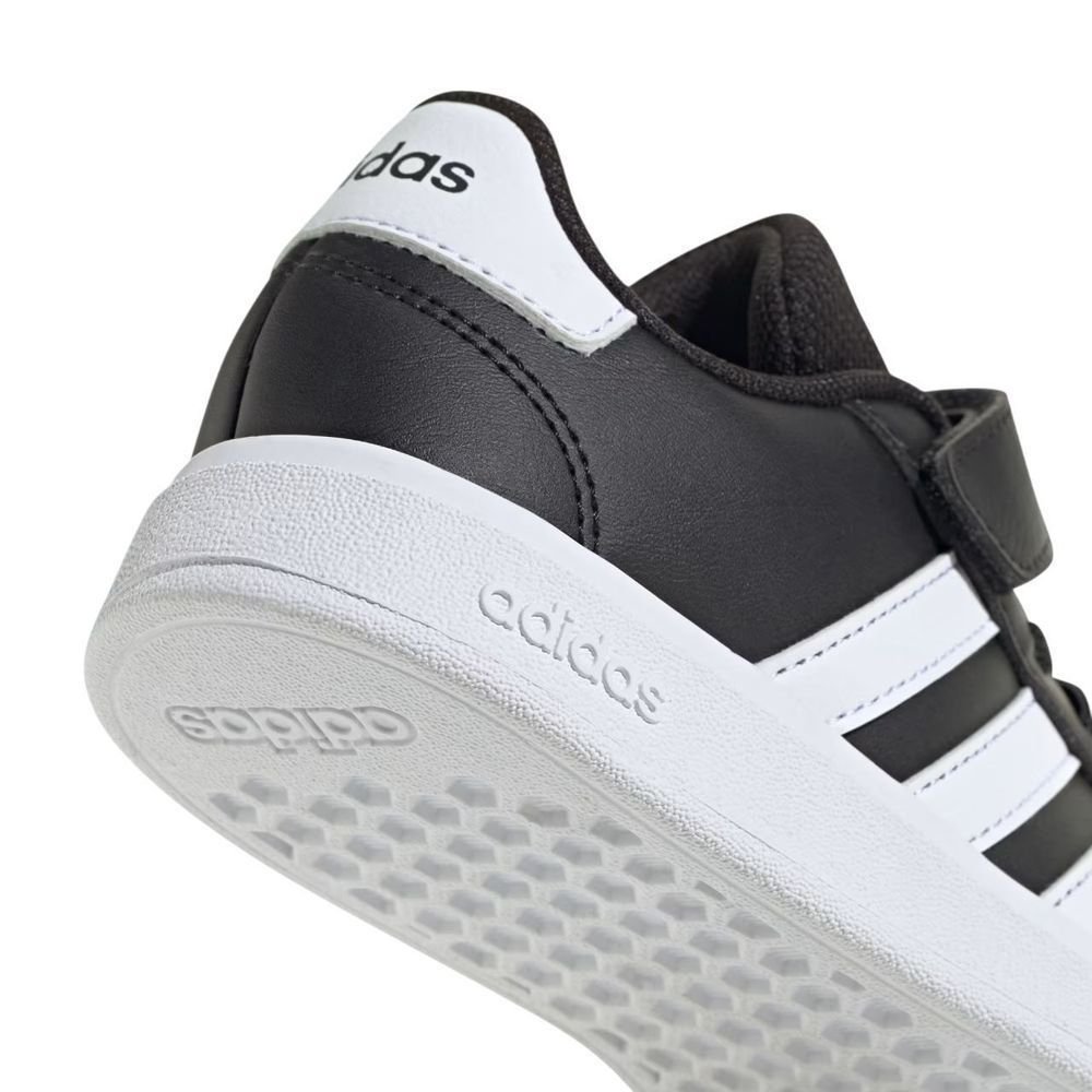 Tênis Juvenil Adidas Grand Court 2.0 IE5995 Preto/Branco 8