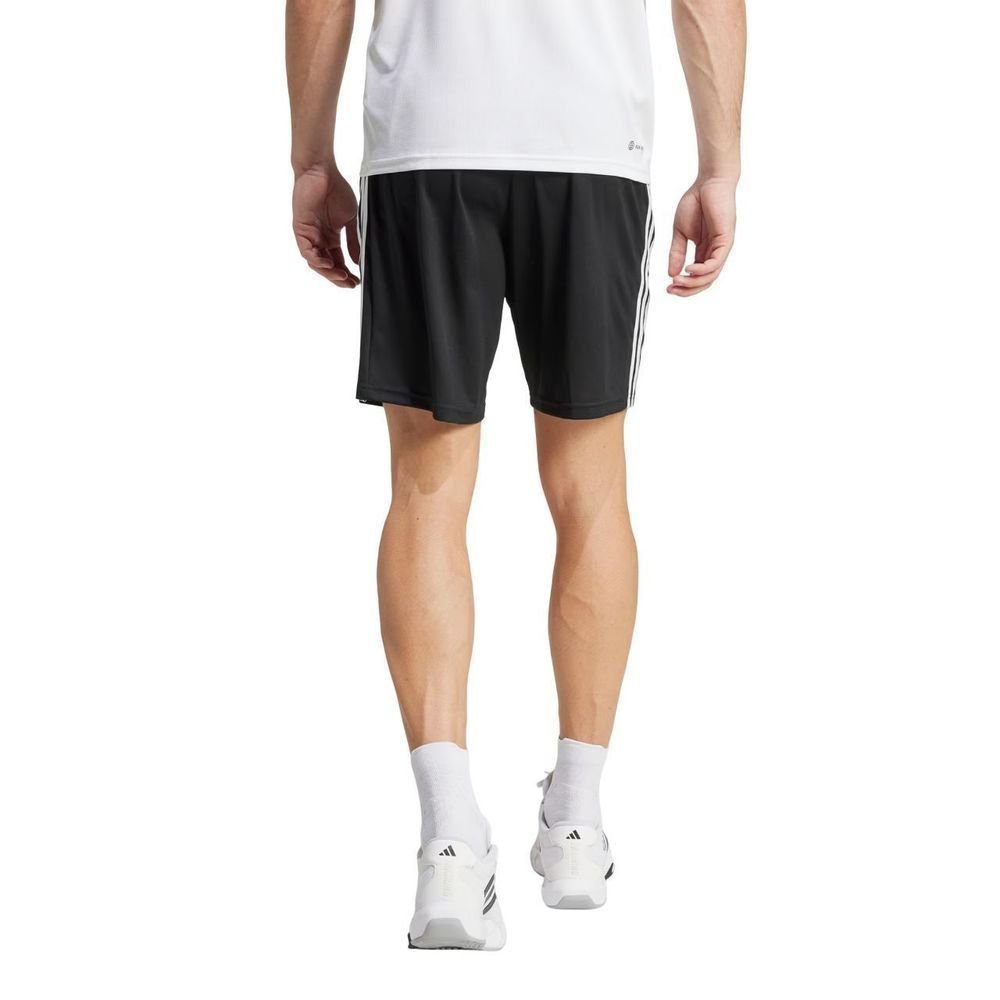 Shorts Adidas Essentials 3 Listras Masculino IB8243 Preto 3