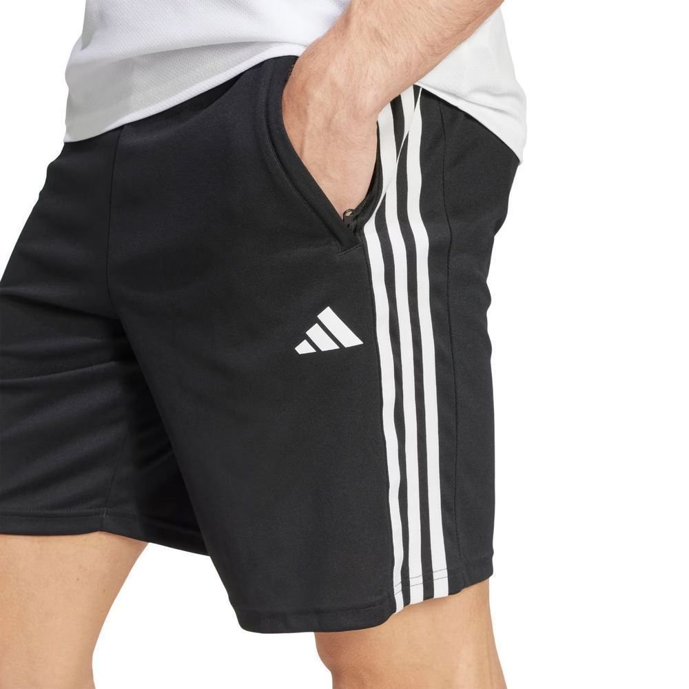 Shorts Adidas Essentials 3 Listras Masculino IB8243 Preto 5