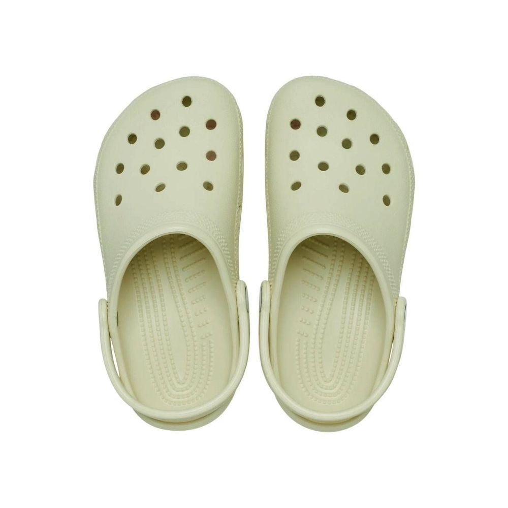 Sandália Juvenil Crocs Classic Clog K 206991-2Y2 Creme 5