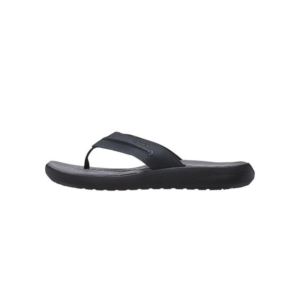 Chinelo Crocs Yukon Vista II Lr Flip Masculino 209332-001 Preto/Cinza