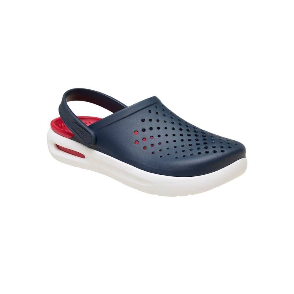 Sandália Crocs Inmotion Clog Unissex 209964-410 Azul Marinho/Vermelho 2