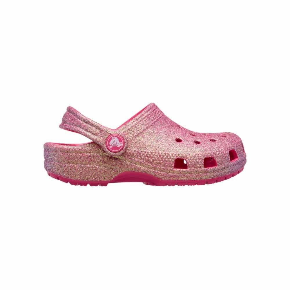 Sandália Inf Crocs Classic Iridescent Glitter 210985-6ZQ