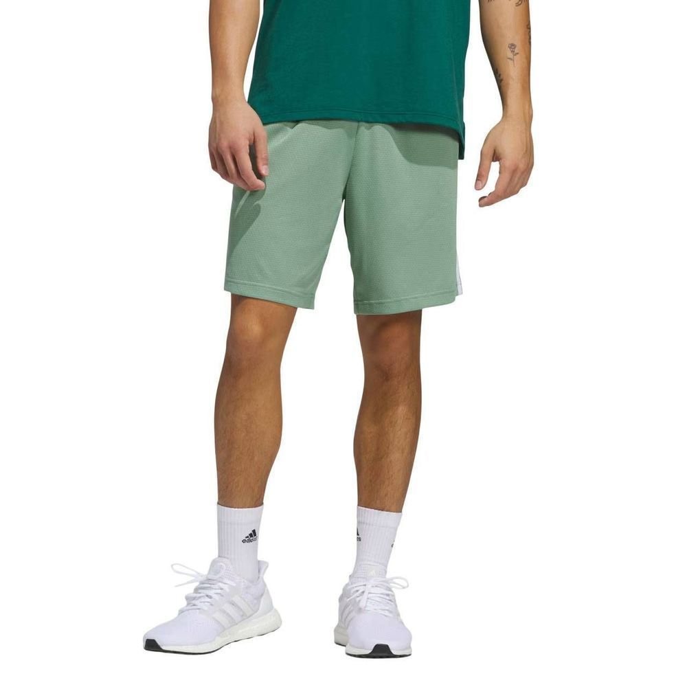 Shorts Adidas 3 Listras Masculino JX0277 Verde 3