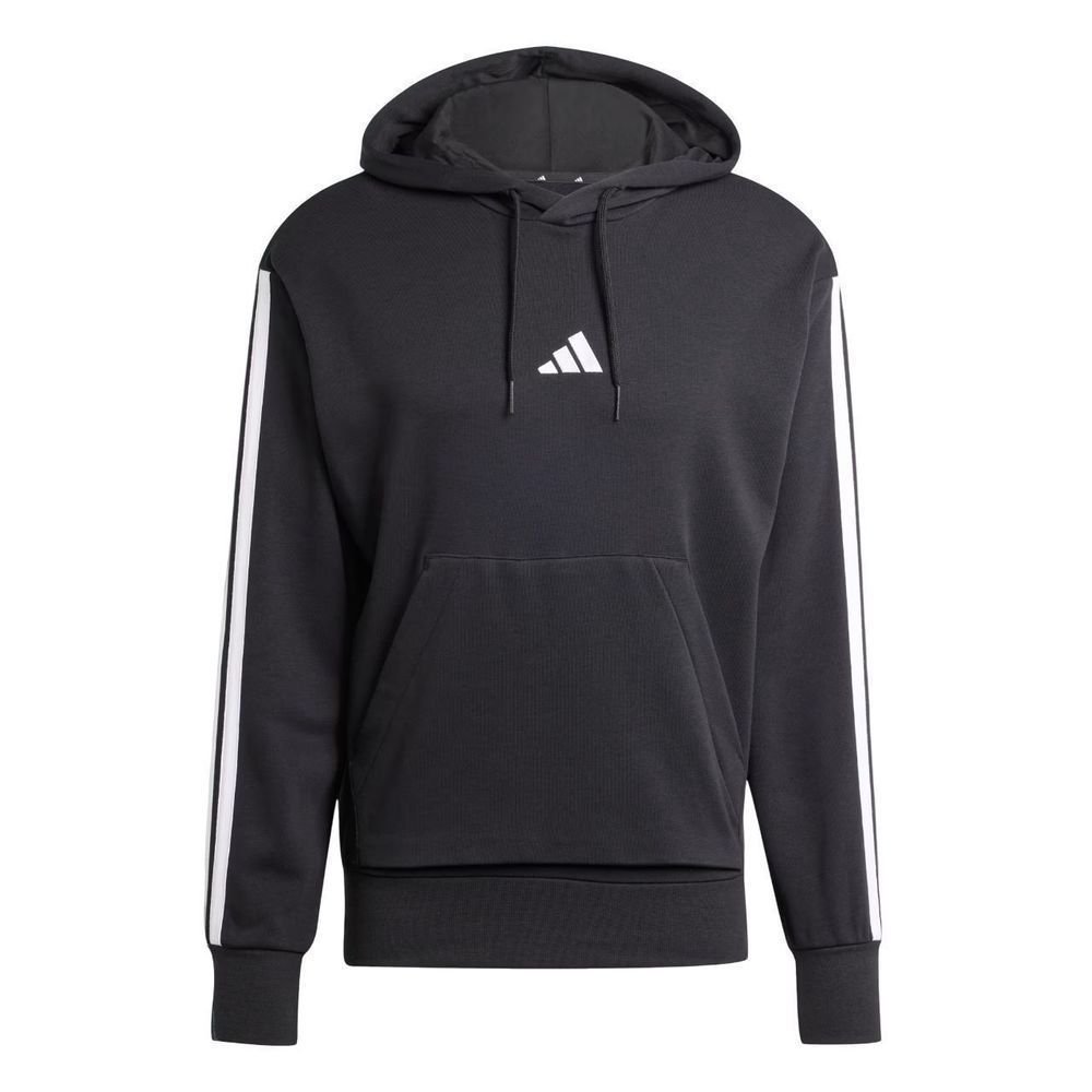Moletom Adidas Com Capuz Stripes Masculino JD1874 Preto Renner