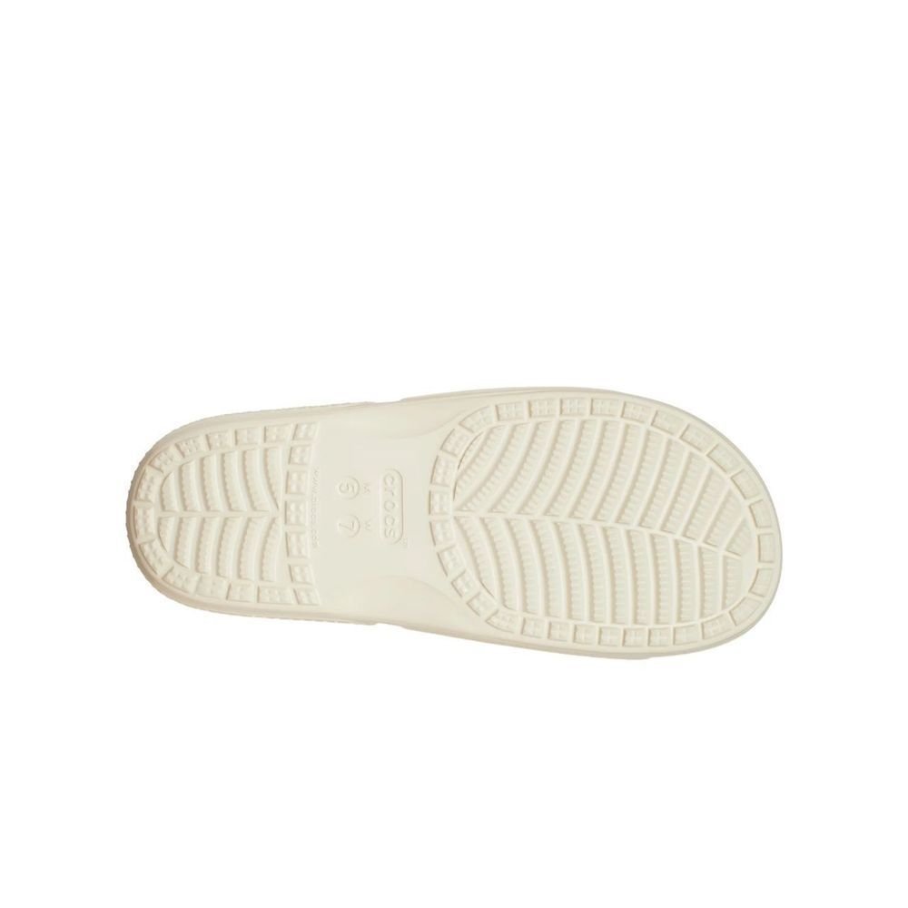 Chinelo Crocs Classic Slide Unissex 206121-2Y2 Creme 5