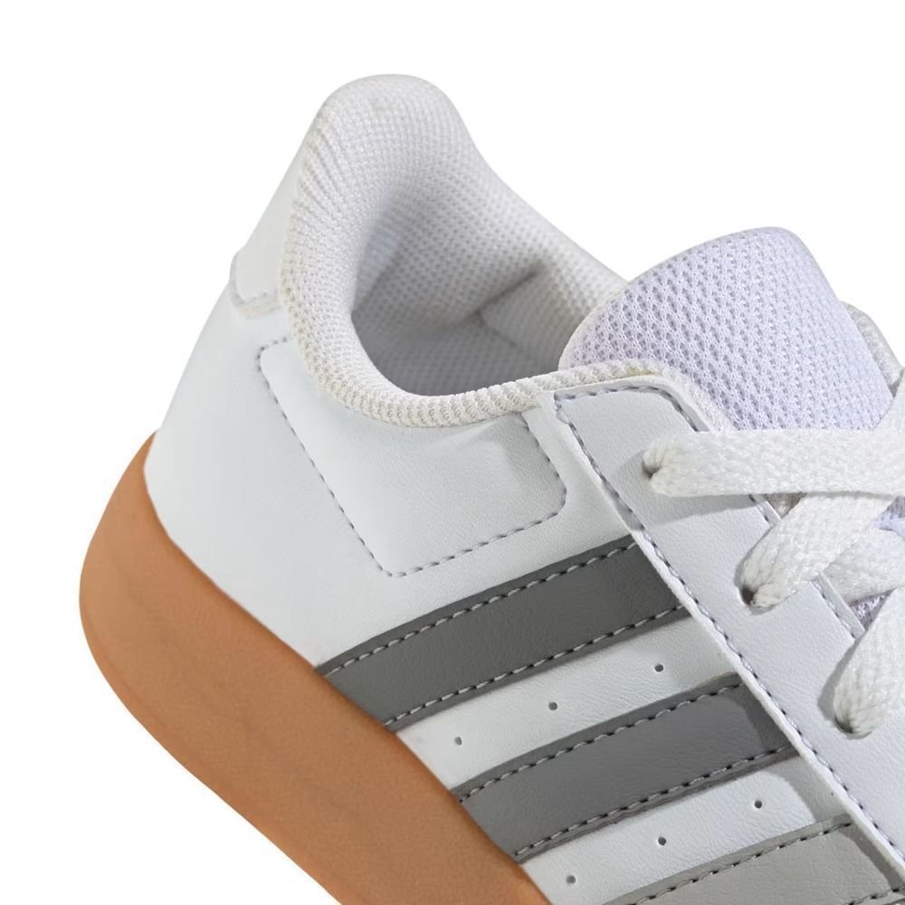 Tênis Juvenil Adidas Breaknet Lifestyle IH8878 Branco/Cinza 9