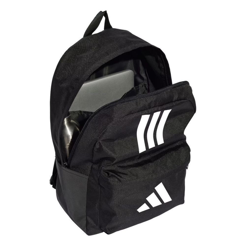 Mochila Adidas Clássica 3 Stripes Back To School JD9563 Preto 2