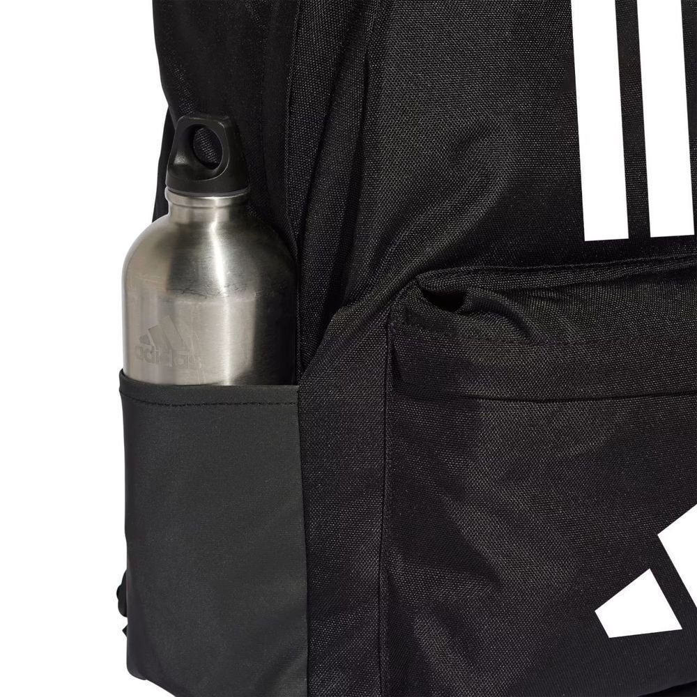 Mochila Adidas Clássica 3 Stripes Back To School JD9563 Preto 4