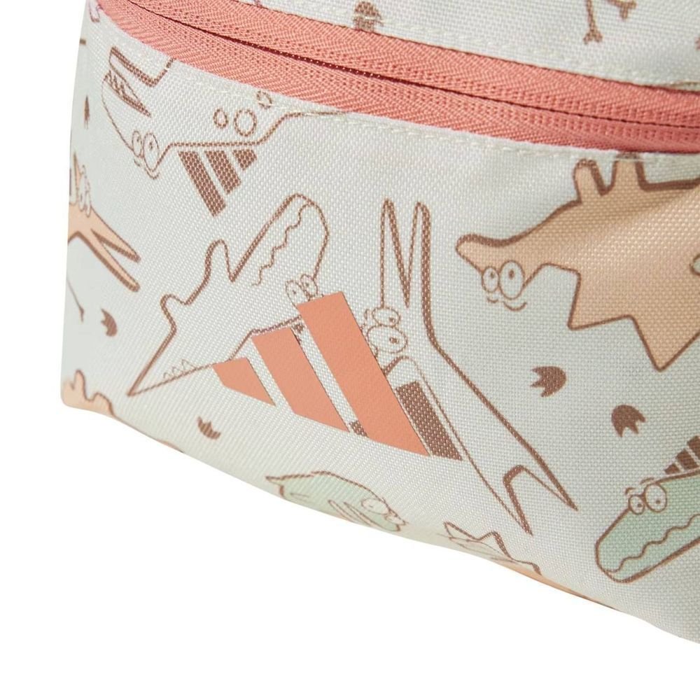 Mochila Infantil Adidas Adiraptor JF8513 Creme/Coral 3