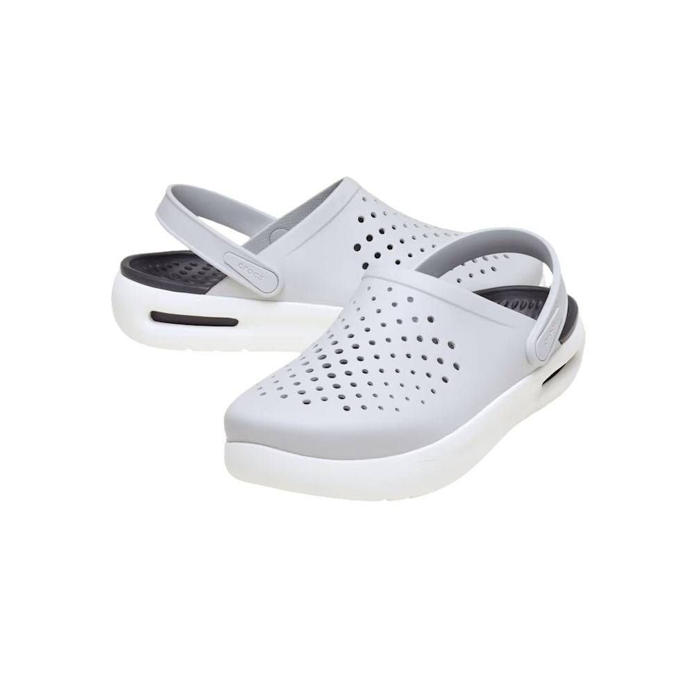 Sandália Crocs Inmotion Clog Unissex 209964-1FT Cinza Claro/Preto 2