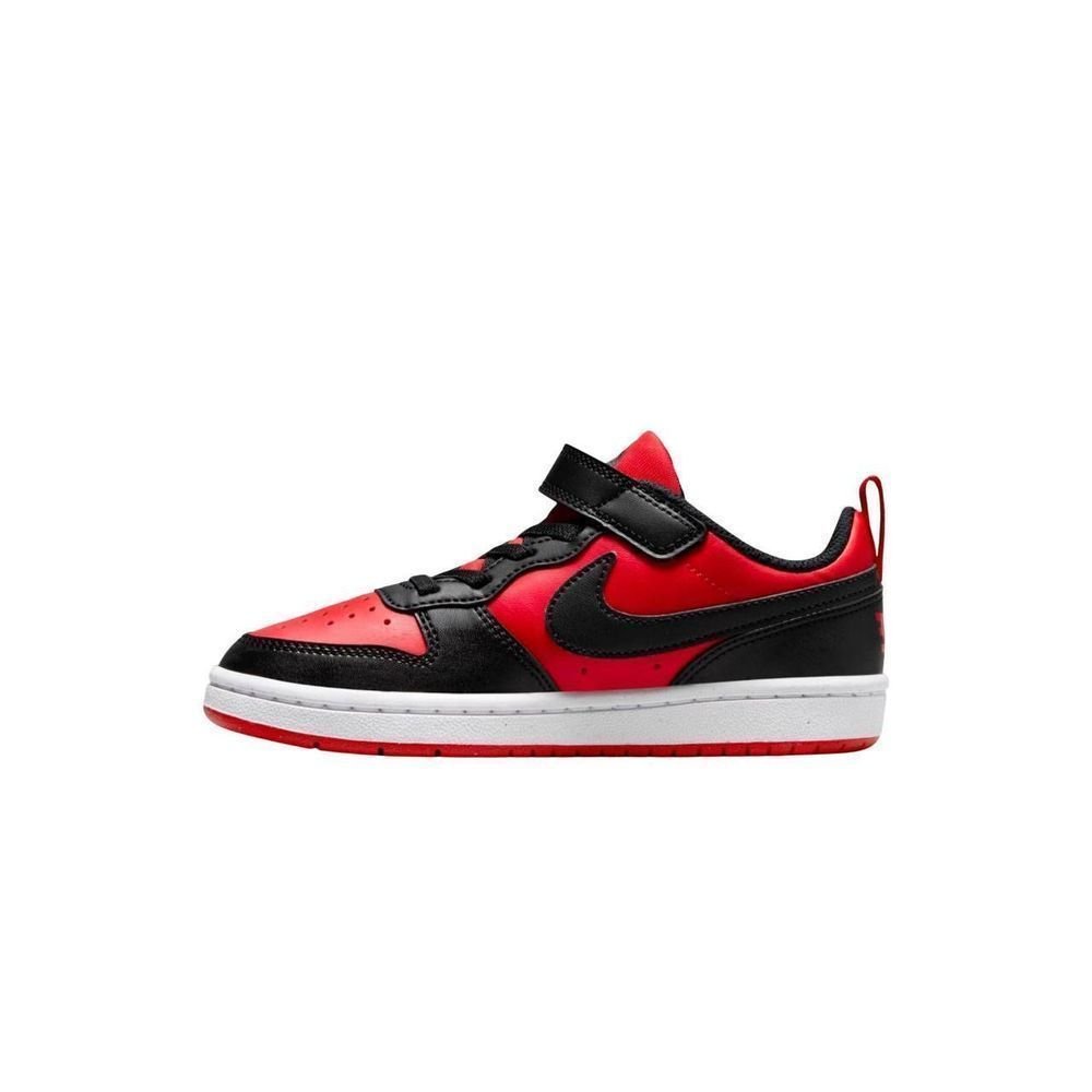 Tênis Juvenil Court Borough Low Recraft DV5457-600 Preto/Vermelho 2