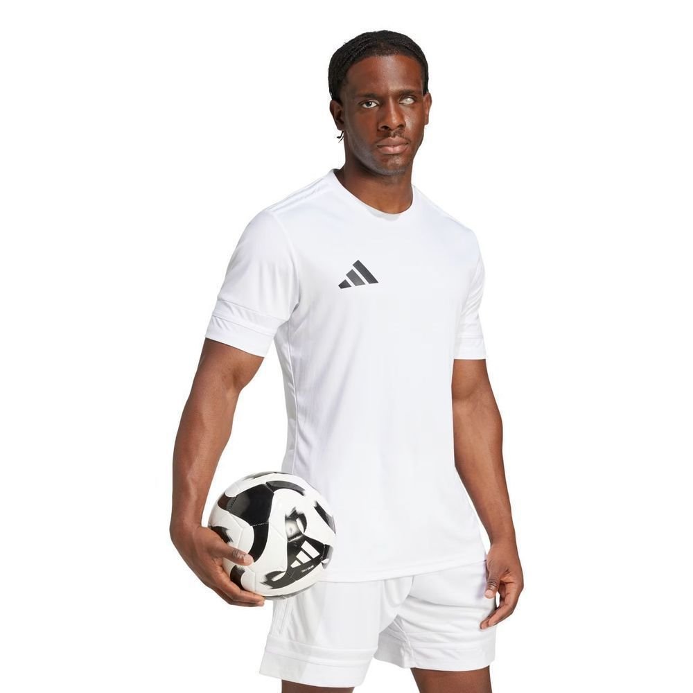 Camiseta Adidas M/C Squadra 25 Masculina JG5834 Branco 3