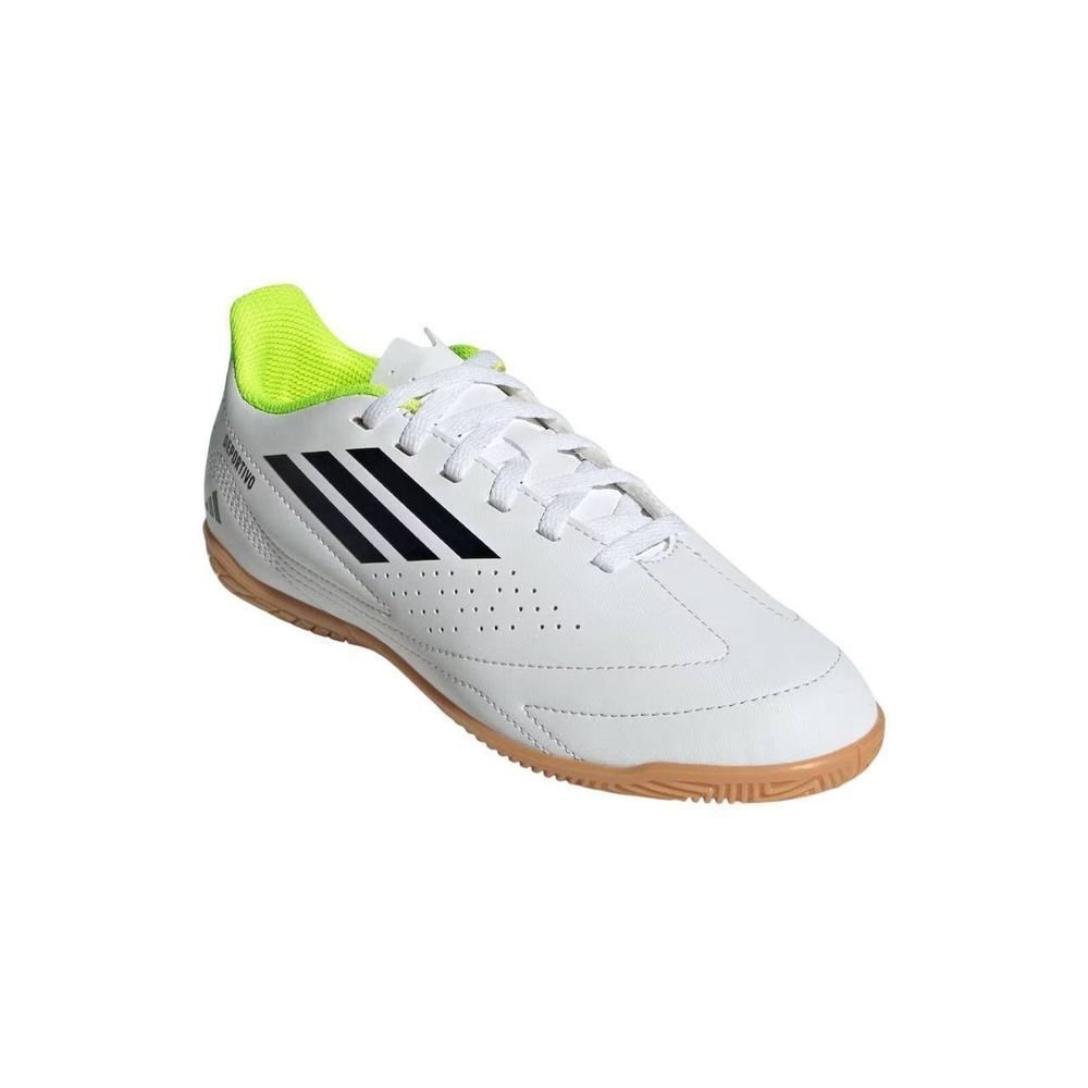 Chuteira Juvenil Adidas Futsal Deportivo III JH8816 Branco 4