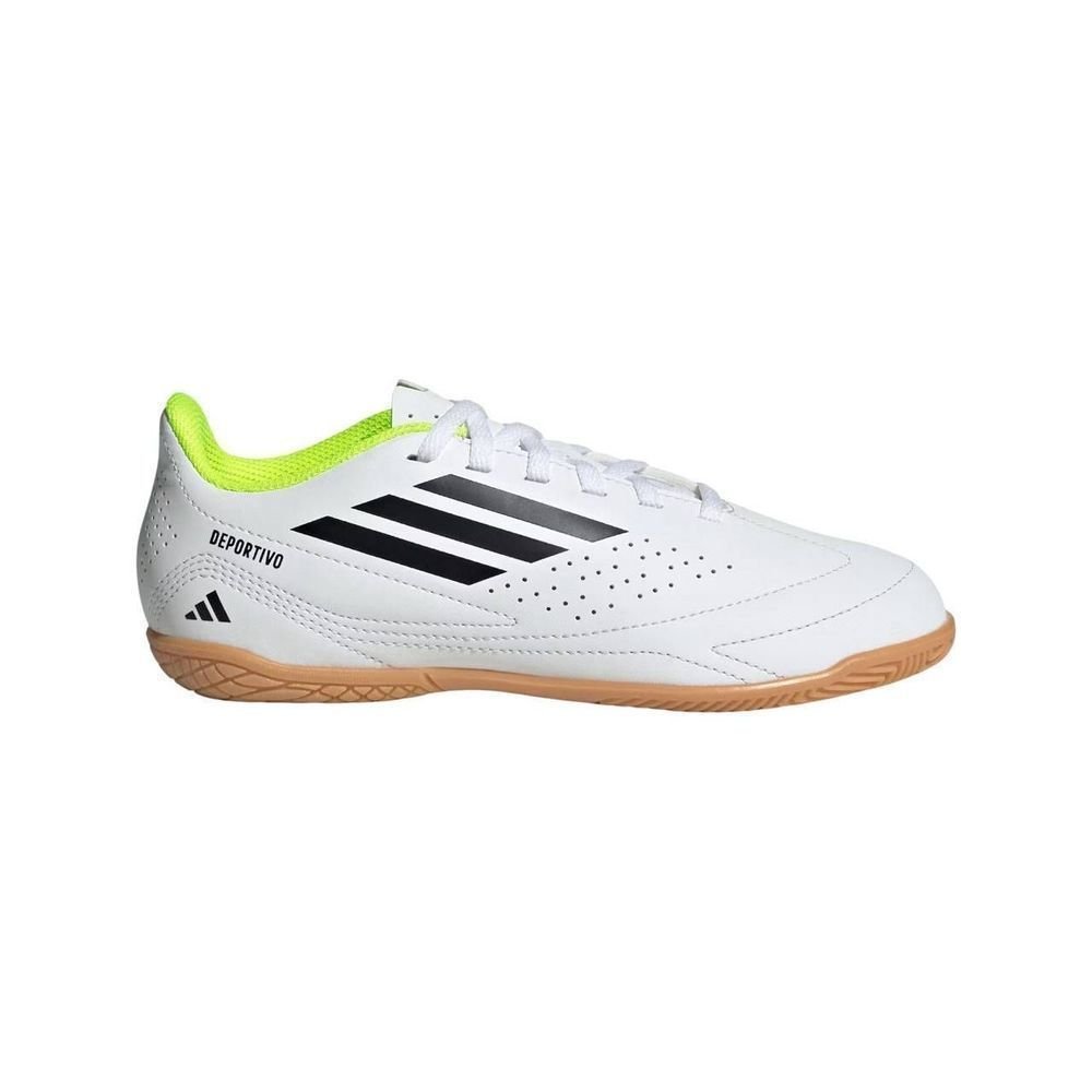 Chuteira Juvenil Adidas Futsal Deportivo III JH8816 Branco 1
