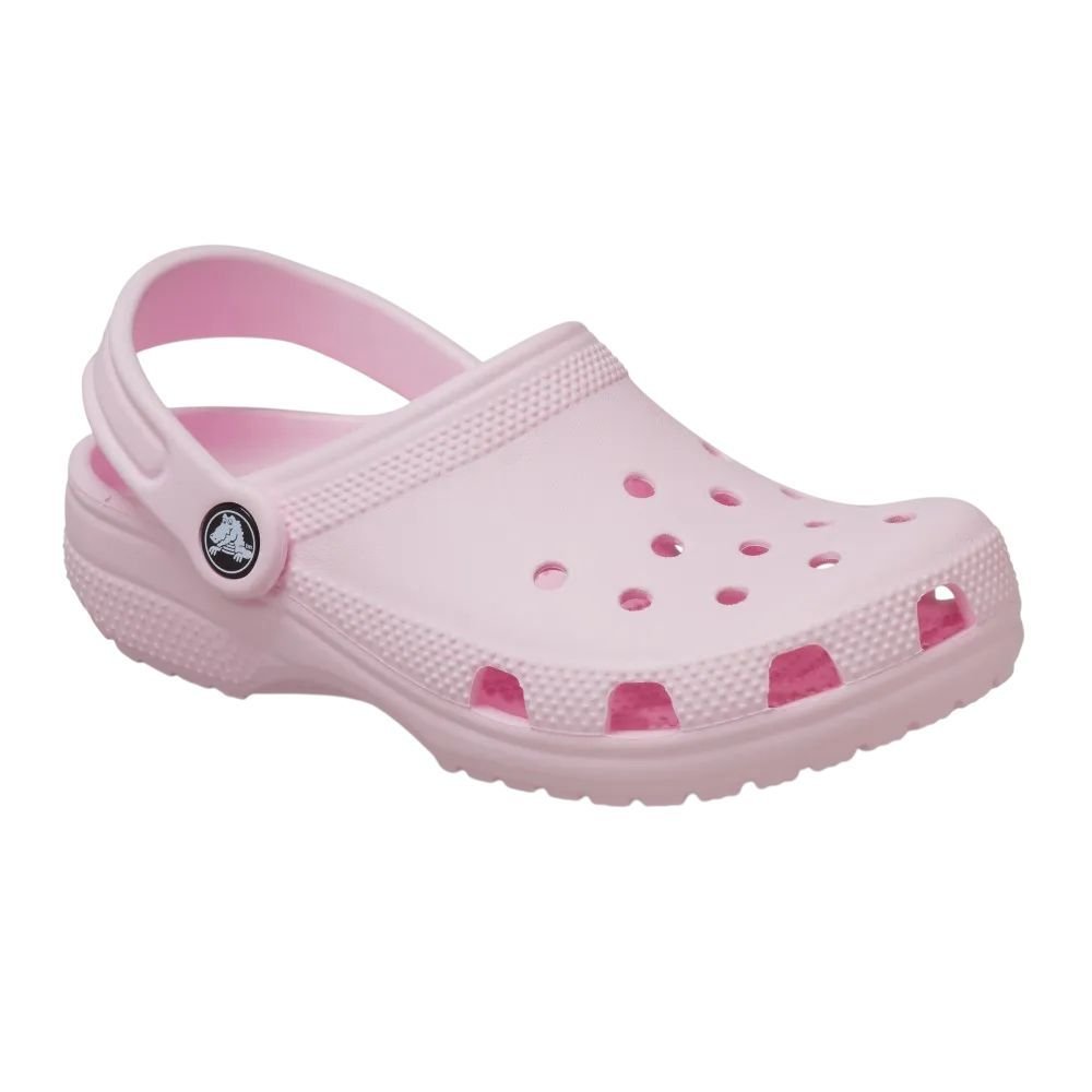 Sandália Juvenil Crocs Classic Clog K 206991-6ZW Rosa Claro 3